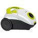 Aspirator cu sac Hausberg HB-2080VR Cyclone Vacuum Cleaner, 1.5L, 700W, 85dB, Alb/Verde